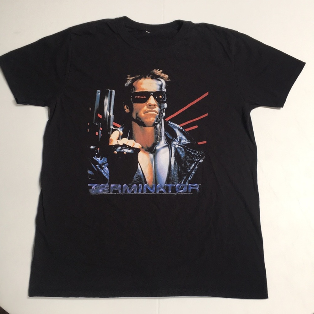 2017 Terminator print shirt